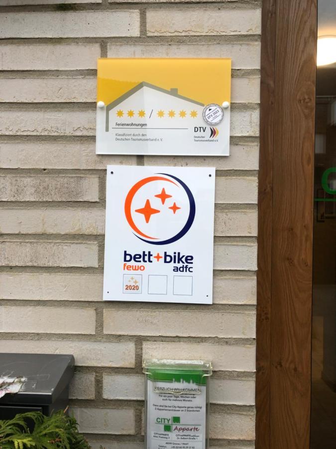 City Apparte Exklusiv - Direkt Am Antonius-Hospital - Stilvoll Wohnen Im Herzen Von Gronau Gronau  Exterior photo